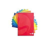 BM BeMore 0100482 - Rubrica Punto Metallico Color - Formato A5 (15 cm x 21 cm) - Carta da 80 g/mq - 8 Colori Assortiti - Confezione da 10 pezzi - Copertina Pesante da 250 g/mq