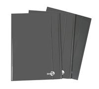 BM BeMore - 0123591 - Cartelline 3 Lembi Con Elastico - Cartellina Formato A4 - Copertina Pesante 700G/Mq - Copertina Plastificata Lucida - Confezione 10 Pezzi - Colore Business grigio scuro