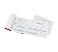 BM BeMore - Mod 85, 0100088, Blocco Ricevuta Generico Madre e Figlia - Carta Uso Mano - 100 Copie - Dimensioni del Blocchetto 9,8cm x 22cm - Confezione da 5 Pezzi