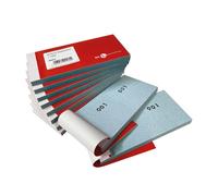 Bm - BeMore- Mod 9 - Blocchetti Numerati Da 1 A 1000 - Formato 13Cm X 6Cm - Confezioni Da 10 Blocchi Colorati - Eventi, Feste, Fiere, Lotterie E Sorteggi