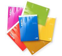 Bm - BeMore - Notes Derby 0100013 - Blocco Note Punto Metallico - Formato A5 (15Cm X 21Cm) - Rigatura 5Mm Senza Margini - Quadretti 5Mm - Carta 60G/Mq - Confezione 10 Pezzi