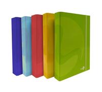 BM BeMore - Porta Documenti Vari Colori 0111060 - Dorso 5Cm - Dimensioni 24X35X5 Cm - Copertina Rigida - Plastificata Lucida - Confezione Da 1 Pezzo