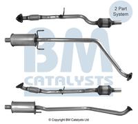 BM CATALYSTS Catalizzatore Adatto Per Opel Karl C16 1.0