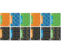 Bm Catalysts MBM 93857 Maxiquaderno A4 36Fg+2, Be More Fluo, 100 Gr, 5 Mm con Margine (Confezione da 2)