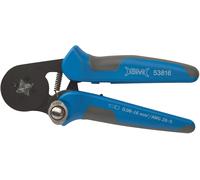 Bm CRIMPATRICE PROFESSIONALE 53816 PER TERMINALI BUSSOLA 0,08-16mm IMPUGNATURA ERGONOMICA