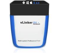 BM+ OBD2 Bluetooth Diagnostic Scan Tool; Scanner per Auto OBDII per Ios; Android