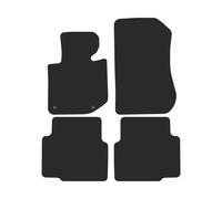 BM03-1 Set Tappetini Velluto Premium Pelle Bianca per BMW Serie 3 E36 1990-2000
