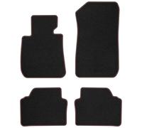 BM08-2 Set Tappetini Velluto Premium Opaco Rosso per BMW Serie 3 E91 2004-2011 t