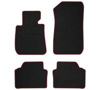 BM08-3 Set Tappetini Velluto STREAK Rosso per BMW Serie 3 E92 2006-2011 tappeto