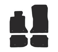 BM10-1 Set Tappetini Velluto Premium Pelle Rosso&Blu per BMW Serie 5 F10 2010-20