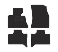 BM14-1 Set Tappetini Velluto STREAK Blu per BMW X5 E53 1999-2005 tappeto morbido