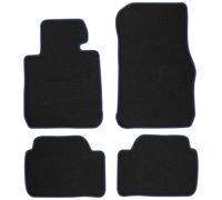 BM18-1 Set Tappetini Velluto Premium Opaco Blu per BMW Serie 1 F20 2011-2019 tap