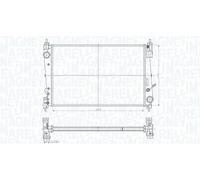 BM1843 MAGNETI MARELLI RADIATORE RAFFREDDAMENTO PER ALFA ROMEO FIAT LANCIA OPE
