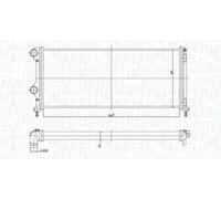 MAGNETI MARELLI radiatore-motore 350213187200