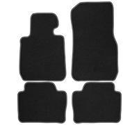 BM19-1 Set Tappetini Velluto Premium Opaco Bianco per BMW Serie 3 F30 2012-2018