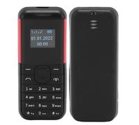 BM222 Mini Smartphone 2G, Piccolo Cellulare Dual Sim per Bambini Anziani, Cellulare Tascabile per Studenti Schermo da 0,66 Lettore Audio BT, Supporto Cambio Voce, Tempo di (nero