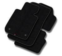 BM62-1 Set Tappetini Velluto Premium Opaco Nero per BMW Z4 E89 2009-2019 tappeto