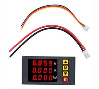 BM730 Voltmetro digitale Amperometro Wattmetro DC0-100V 10A 1000W Rilevatore di tensione e corrente Tester Misuratore di energia Misuratore di potenza