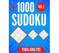 Bma Library +1000 Sudoku para adultos Vol.1 (Tascabile) +1000 Sudoku