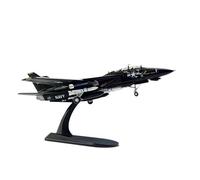 BMAONZ 1/100 Per F-14 Tomcat F14 Fighter Jet VX-4 Modello In Scala Statica In Lega Di Aereo Nero Per Display Scale Aircraft Display Model