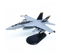 BMAONZ 1:100 Per Il Modello Di Aereo Da Caccia F/A-18F Super Hornet In Scala Multicolore Basato Su Portaerei Scale Aircraft Display Model(Gray B)