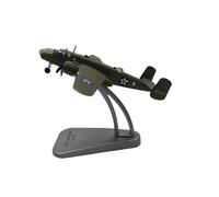 BMAONZ 1:144 Per B-25 Michell 1941 Bomber Fighter Aircraft Modello In Lega Display Verde Da Collezione Decor Scale Aircraft Display Model