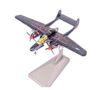 BMAONZ 1/144 Per P-61B Air Forces Night Fighter Modello Pressofuso Nero Aereo Esposizione Festiva Scale Aircraft Display Model