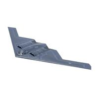 BMAONZ 1:200 Per B-2A/B-52H/B-1B/TU-160 Stealth Bomber E Aereo Da Trasporto Modello In Metallo Giocattolo Realistico Scale Aircraft Display Model(Gray A)