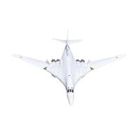 BMAONZ 1:200 Per B-2A/B-52H/B-1B/TU-160 Stealth Bomber E Aereo Da Trasporto Modello In Metallo Giocattolo Realistico Scale Aircraft Display Model(White)