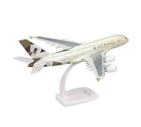 BMAONZ 1/250 Per A380 Etihad Aircraft Modello Giocattolo Di Assemblaggio In Plastica Souvenir In Piccola Scala - Nuova Livrea Scale Aircraft Display Model