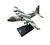 BMAONZ 1:250 Per Aereo Da Trasporto C-130H Modello In Lega Argento Design Realistico Mini Giocattolo Ornamento In Metallo Scale Aircraft Display Model