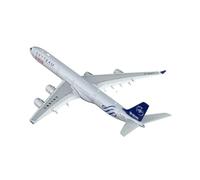BMAONZ 1/400 per A340-600 SkyTeam modello di aereo in metallo Mini Design Decorazione Display B-6053 Scale Aircraft Display Model(White B)