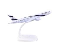 BMAONZ 1:400 Per Modello Di Aereo Statico In Metallo B777 El Al Da Esposizione Da Tavolo O Decorazione Per Camera Da Letto Scale Aircraft Display Model