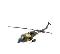 BMAONZ 1/72 Per 36916 UH-1F Huey Upright Flying Aircraft Air Force Base Modello Finito Di Elicottero Scale Aircraft Display Model