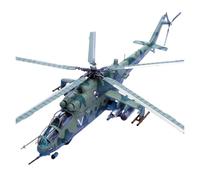 BMAONZ 1:72 Per Mi-24 Mi-24 V Hind Armed Helicopter Green Alloy Souvenir Aircraft Model Per Collezionisti Scale Aircraft Display Model