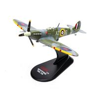 BMAONZ 1:72 Per MKV Spitfire Fighter Jet Scala Modello In Metallo Versione Corpo Interamente In Metallo Serie Collezione Scale Aircraft Display Model(Green A)