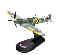 BMAONZ 1:72 Per MKV Spitfire Fighter Jet Scala Modello In Metallo Versione Corpo Interamente In Metallo Serie Collezione Scale Aircraft Display Model(Green D)