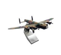 BMAONZ Aerei da Costruire Modellismo 1/144 per Il Modello Aereo Caccia Avro Lancaster Bmki Attack del Regno Unito del 1945 Giocattolo Decorativo in Metallo Scale Aircraft Display Model