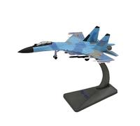 BMAONZ Aerei da Costruire Modellismo 1/144 per Il Modello Aereo da Caccia Su-35 Dell'aeronautica Militare Cinese in Lega Pressofuso per Esposizione al Chiuso Scale Aircraft Display Model