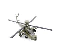 BMAONZ Aerei da Costruire Modellismo 1 72 Adatto per Elicottero Armato AH-64D Simulazione Modello di Aereo Simulazione ABS Metallo Pressofuso Finito Scale Aircraft Display Model