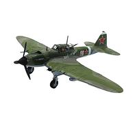 BMAONZ Aerei da Costruire Modellismo 1 72 per Il combattente sovietico Il-2 IL-2M3 Modello di Caccia Modello di Aereo da Caccia Militare pressofuso in Lega Scale Aircraft Display Model