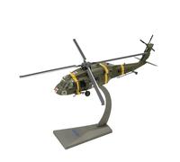 BMAONZ Aerei da Costruire Modellismo 1/72 per L'elicottero Medico UH-60 Black Hawk in Lega Modello di Aeromobile Collezione Esposizione in Vetrina Scale Aircraft Display Model