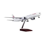 BMAONZ Aerei da Costruire Modellismo 1/80 per Il Giocattolo Aereo B777 della Cina Eastern 47 Cm Collezione di Giocattoli Regali Decorazioni per La Casa Scale Aircraft Display Model(White with Light)