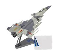 BMAONZ Aerei da Costruire Modellismo Modellini Aerei in Metallo Modello J-10 J-10 J-10C J-10C Modello in Scala 1/72 per L'aeronautica Militare Cinese Scale Aircraft Display Model(Gray A)