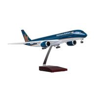BMAONZ Aerei da Costruire Modellismo Modellino di Aereo da 47 Cm 1:142 per Macchina per Pressofusione di Luce A LED Airbus A350 Raccolto da Scale Aircraft Display Model