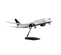 BMAONZ Aerei da Costruire Modellismo Modello di Aereo in Lega B777 da 47 Cm Scala 1:157 con Luci E Ruota Inferiore Pressofuso Collezione Canada Scale Aircraft Display Model(White Without Light)