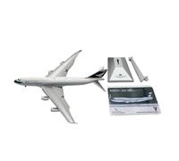 BMAONZ Ornamento In Metallo Per Modello Di Aereo Passeggeri In Lega Cathay Pacific B747-400 In Scala 1/400 Scale Aircraft Display Model(White B)