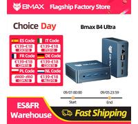 BMAX B4 Ultra Mini PC Windows 11 PC Intel N150 16 GB 512 GB SSD 2 * HDMI 1 * Tipo-C Supporta 4K a 60 Hz 1000 MHz Grafica Intel Bluetooth Mini Pc