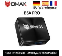 BMAX B5A Pro AMD Ryzen7 5825U 5700U processore AMD Radeon Graphics 16GB (supporto Max 64GB) DDR4 16GB 512GB