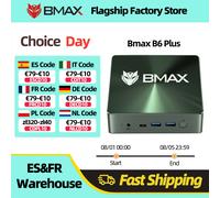 BMAX B6 Plus Mini PC Intel I3-1000NG 4 Windows 11 PC 12GB DDR4 RAM 512GB NVMe SSD WIFI 5 USB 3.0 USB 12GB 512GB